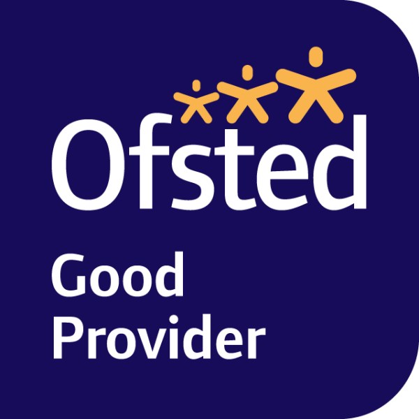 Ofsted Good Provider logo in blue
