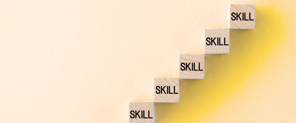 Wooden blocks with skills